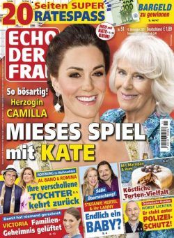 Echo der Frau – 15 Dezember 2021