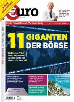 Euro am Sonntag – 26 November 2021