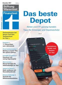 Finanztest – Dezember 2021