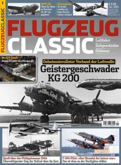 Flugzeug Classic – Januar 2022