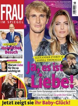 Frau im Spiegel – 10 November 2021