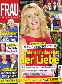 Frau im Spiegel – 21 Dezember 2021