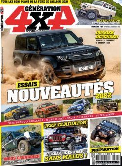 Generation 4×4 – Novembre-Decembre 2021