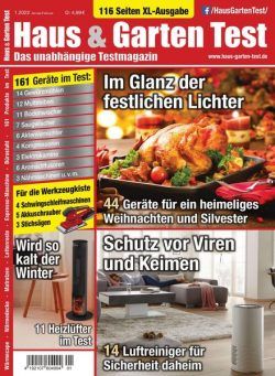 HAUS & GARTEN TEST – Dezember 2021