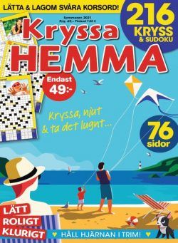 Kryssa Hemma – 17 juni 2021