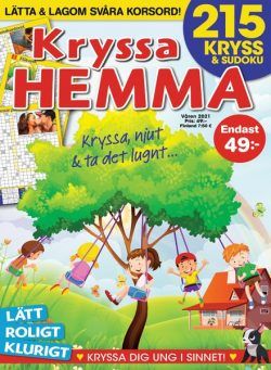 Kryssa Hemma – 18 mars 2021