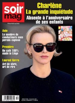 Le Soir Magazine – 17 decembre 2021