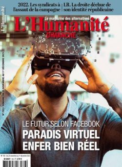 L’Humanite Dimanche – 25 Novembre 2021