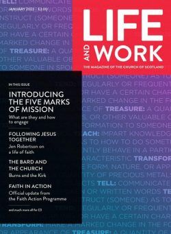 Life and Work – January 2022