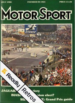 Motor Sport Retros – 14 December 2021