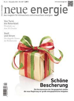 neue energie – Dezember 2021