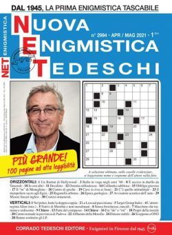 Nuova Enigmistica Tascabile – April 2021