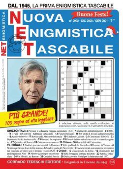 Nuova Enigmistica Tascabile – December 2020