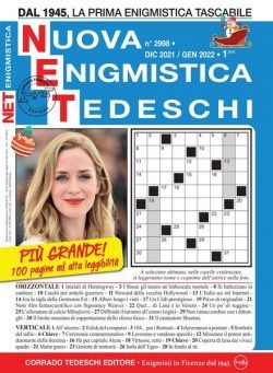 Nuova Enigmistica Tascabile – December 2021