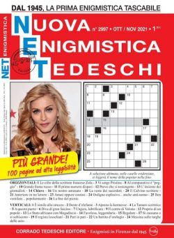 Nuova Enigmistica Tascabile – October 2021