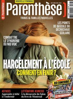 Parenthese – Octobre-Decembre 2021