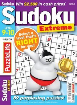 PuzzleLife Sudoku Extreme – December 2021