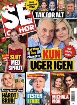 SE og HOR – 06 december 2021