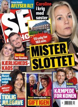 SE og HOR – 24 november 2021