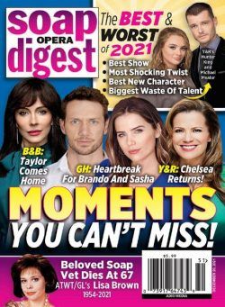 Soap Opera Digest – December 20, 2021