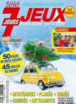 Tele 7 Jours Jeux – Hors-Serie N 16 – Decembre 2021 – Janvier 2022