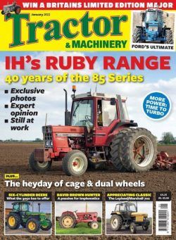 Tractor & Machinery – January 2022