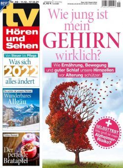 TV Horen und Sehen – 03 Dezember 2021