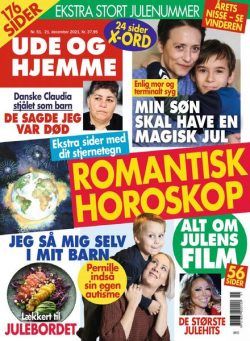 Ude og Hjemme – 21 december 2021