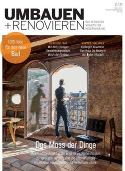 Umbauen + Renovieren – Februar 2021