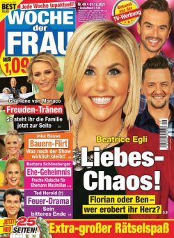 WOCHE DER FRAU – 01 Dezember 2021