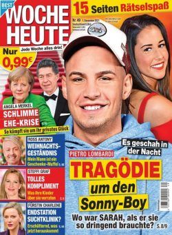 Woche Heute – 01 Dezember 2021