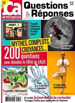 ca M’Interesse Questions & Reponses – Janvier-Mars 2022