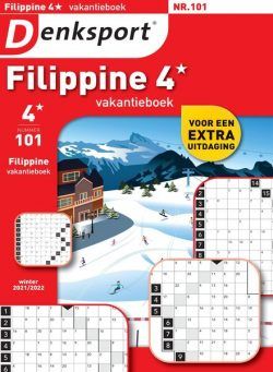 Denksport Filippine 4 Vakantieboek – januari 2022