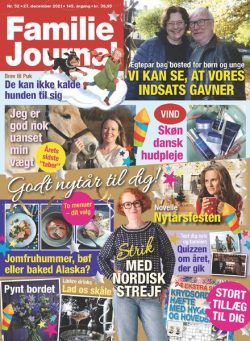 Familie Journal – 27 december 2021