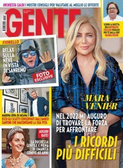 Gente Italia – 15 gennaio 2022