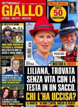 Giallo – 19 Gennaio 2022