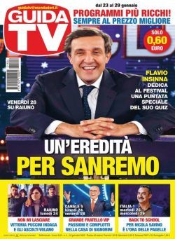 GuidaTV – 18 gennaio 2022