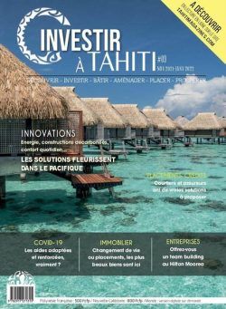 Investir a Tahiti – Novembre 2021 – Janvier 2022