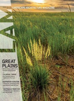 Landscape Architecture Magazine USA – January 2022