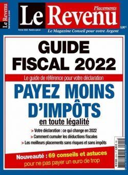 Le Revenu Placements – Fevrier 2022