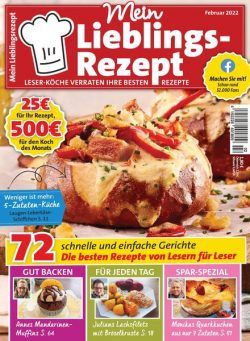 Mein Lieblingsrezept – 05 Januar 2022