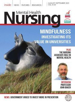 Mental Health Nursing – August-September 2021