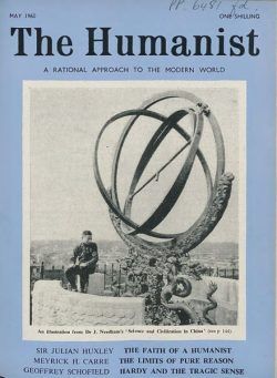 New Humanist – The Humanist, May 1960