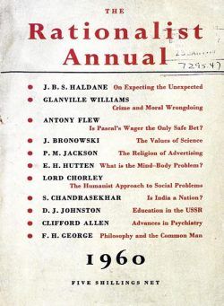 New Humanist – The Rationalist Annual, 1960