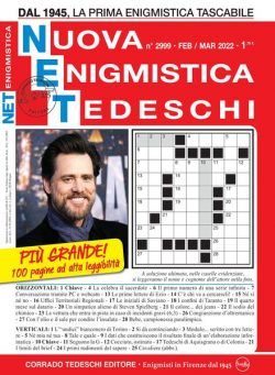 Nuova Enigmistica Tascabile – February 2022