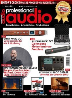 Professional Audio – Januar 2022
