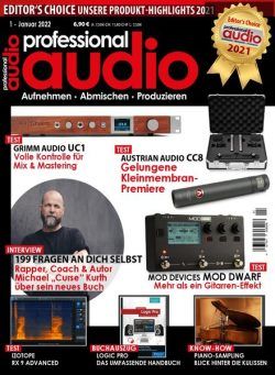 Professional Audio – Januar 2022