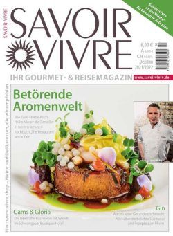 Savoir Vivre – Dezember 2021 – Januar 2022