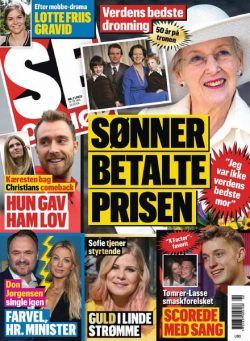 SE og HOR – 12 januar 2022