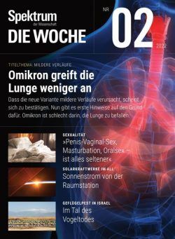 Spektrum – Die Woche – 13 Januar 2022